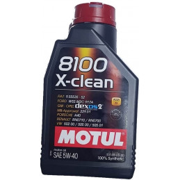 OLIO MOTUL 8100 X-CLEAN C3 5W-40 1L