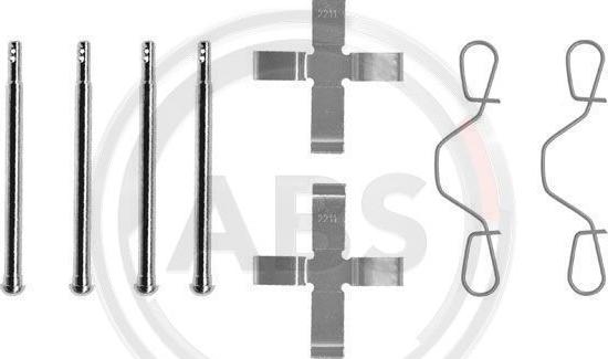 A.B.S. 0949Q - Kit accessori, Pastiglia freno www.autoricambit.com