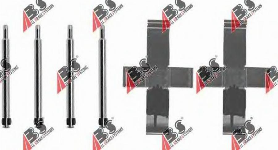 A.B.S. 0979Q - Kit accessori, Pastiglia freno www.autoricambit.com