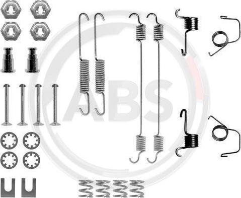 A.B.S. 0617Q - Accessori, freno a tamburo www.autoricambit.com