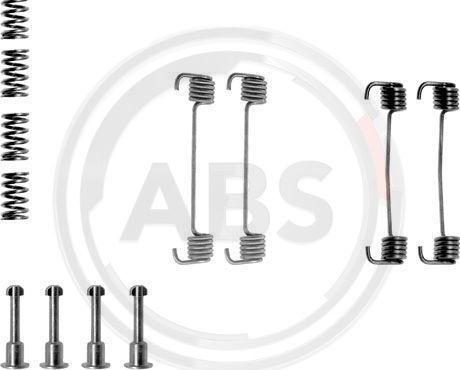 A.B.S. 0620Q - Kit accessori, Ganasce freno stazionamento www.autoricambit.com