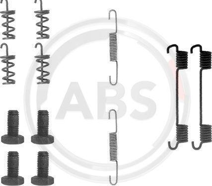 A.B.S. 0622Q - Kit accessori, Ganasce freno stazionamento www.autoricambit.com