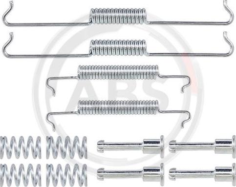 A.B.S. 0041Q - Kit accessori, Ganasce freno stazionamento www.autoricambit.com