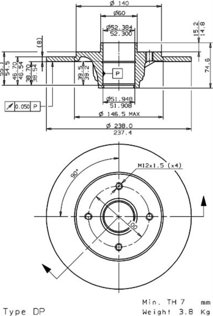 A.B.S. 08.5834.10 - Discofreno www.autoricambit.com