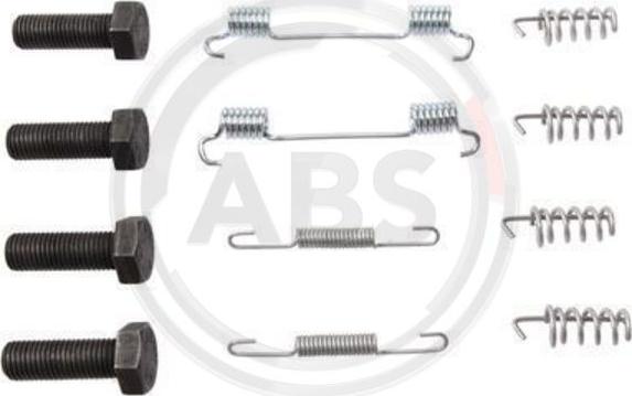 A.B.S. 0865Q - Kit accessori, Ganasce freno stazionamento www.autoricambit.com