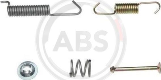 A.B.S. 0821Q - Kit accessori, Ganasce freno stazionamento www.autoricambit.com