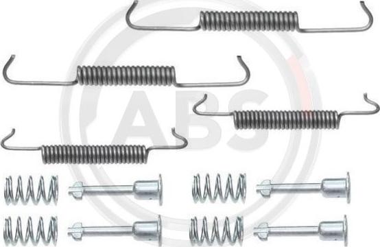 A.B.S. 0793Q - Kit accessori, Ganasce freno stazionamento www.autoricambit.com