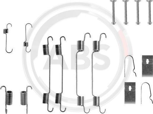 A.B.S. 0722Q - Accessori, freno a tamburo www.autoricambit.com