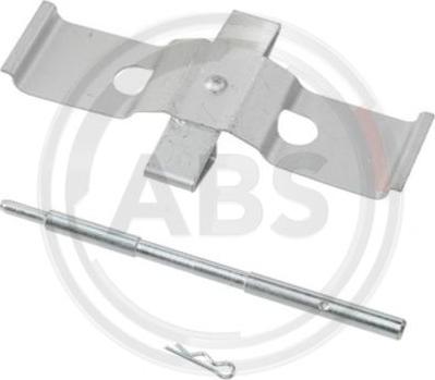 A.B.S. 1637Q - Kit accessori, Pastiglia freno www.autoricambit.com