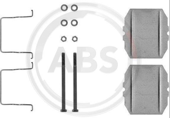 A.B.S. 1053Q - Kit accessori, Pastiglia freno www.autoricambit.com