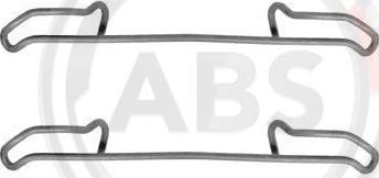 A.B.S. 1085Q - Kit accessori, Pastiglia freno www.autoricambit.com
