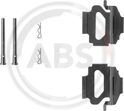 A.B.S. 1140Q - Kit accessori, Pastiglia freno www.autoricambit.com