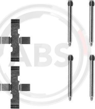 A.B.S. 1101Q - Kit accessori, Pastiglia freno www.autoricambit.com