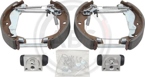 A.B.S. 111500 - Kit freno, freni a tamburo www.autoricambit.com