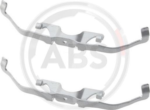 A.B.S. 1849Q - Kit accessori, Pastiglia freno www.autoricambit.com