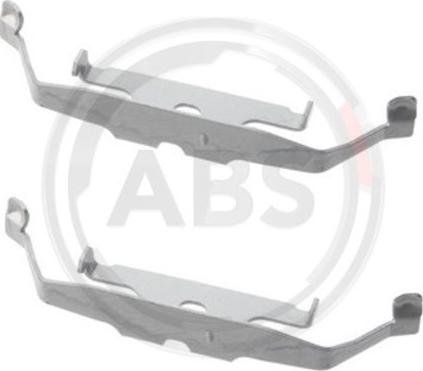 A.B.S. 1850Q - Kit accessori, Pastiglia freno www.autoricambit.com