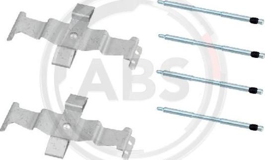 A.B.S. 1886Q - Kit accessori, Pastiglia freno www.autoricambit.com