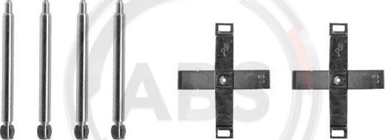 A.B.S. 1271Q - Kit accessori, Pastiglia freno www.autoricambit.com