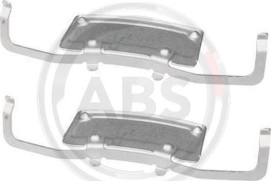 A.B.S. 1706Q - Kit accessori, Pastiglia freno www.autoricambit.com