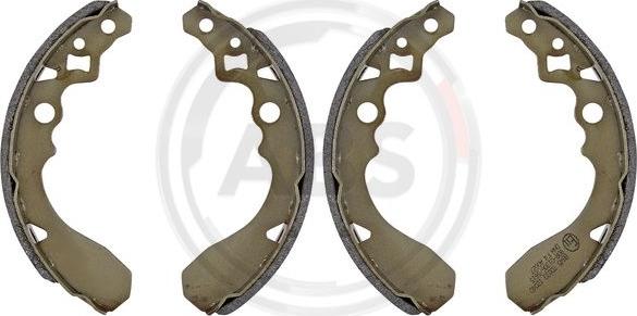 A.B.S. 8845 - Kit freno, freni a tamburo www.autoricambit.com