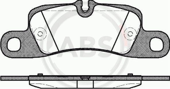 A.B.S. 37725 - Kit pastiglie freno, Freno a disco www.autoricambit.com