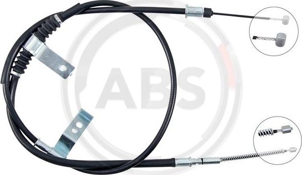 A.B.S. K14065 - Cavo comando, Freno stazionamento www.autoricambit.com