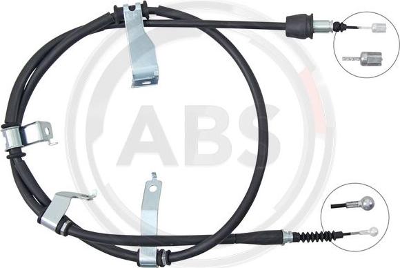 A.B.S. K14073 - Cavo comando, Freno stazionamento www.autoricambit.com