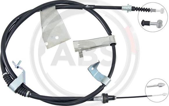 A.B.S. K14146 - Cavo comando, Freno stazionamento www.autoricambit.com