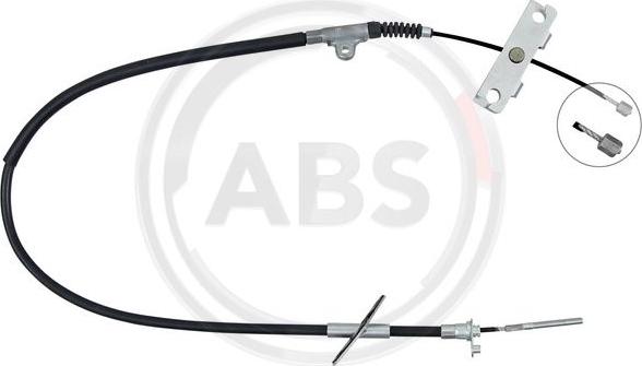 A.B.S. K14162 - Cavo comando, Freno stazionamento www.autoricambit.com