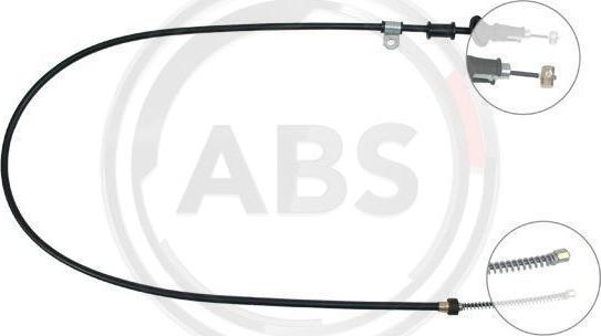 A.B.S. K14768 - Cavo comando, Freno stazionamento www.autoricambit.com