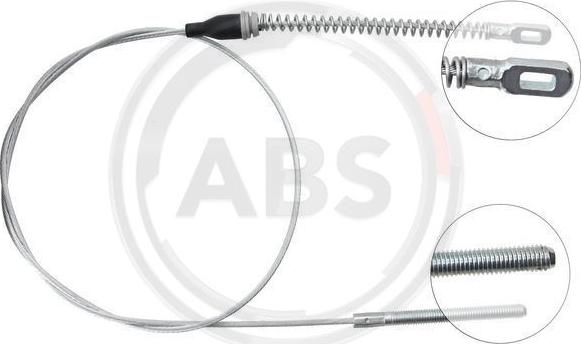 A.B.S. K15458 - Cavo comando, Freno stazionamento www.autoricambit.com