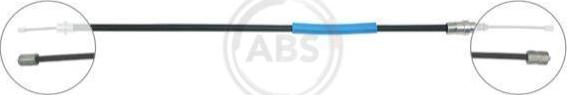 A.B.S. K15598 - Cavo comando, Freno stazionamento www.autoricambit.com