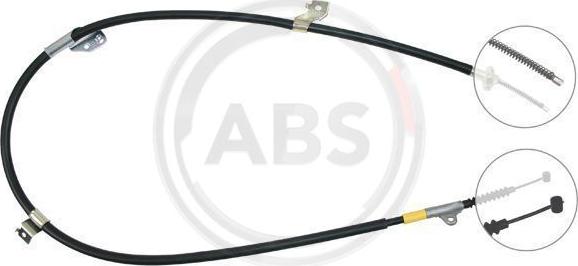 A.B.S. K15088 - Cavo comando, Freno stazionamento www.autoricambit.com