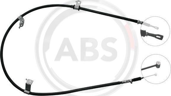 A.B.S. K15157 - Cavo comando, Freno stazionamento www.autoricambit.com