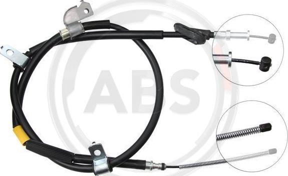 A.B.S. K15377 - Cavo comando, Freno stazionamento www.autoricambit.com