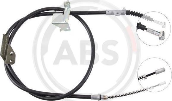 A.B.S. K15238 - Cavo comando, Freno stazionamento www.autoricambit.com