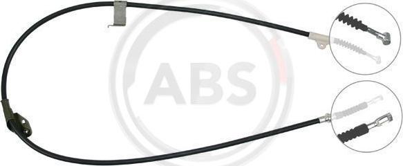 A.B.S. K15227 - Cavo comando, Freno stazionamento www.autoricambit.com