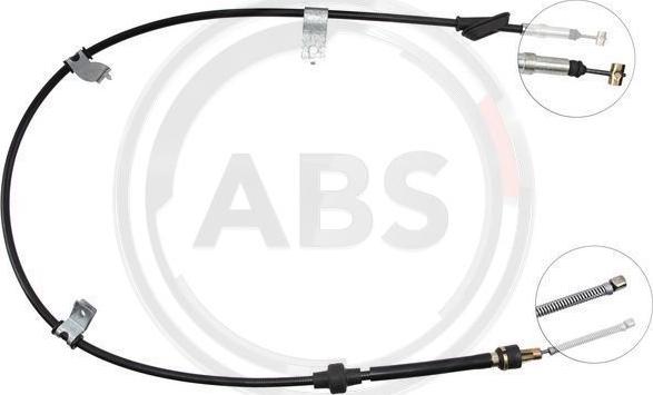 A.B.S. K15707 - Cavo comando, Freno stazionamento www.autoricambit.com