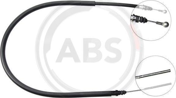 A.B.S. K16517 - Cavo comando, Freno stazionamento www.autoricambit.com