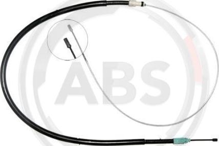 A.B.S. K16806 - Cavo comando, Freno stazionamento www.autoricambit.com