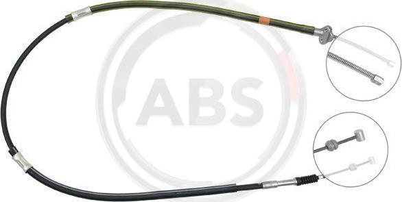 A.B.S. K16358 - Cavo comando, Freno stazionamento www.autoricambit.com