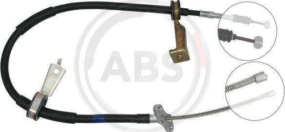 A.B.S. K16317 - Cavo comando, Freno stazionamento www.autoricambit.com