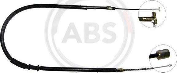 A.B.S. K10558 - Cavo comando, Freno stazionamento www.autoricambit.com