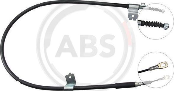 A.B.S. K11548 - Cavo comando, Freno stazionamento www.autoricambit.com