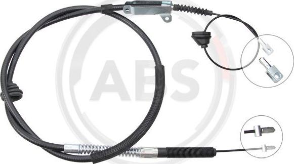 A.B.S. K11845 - Cavo comando, Freno stazionamento www.autoricambit.com