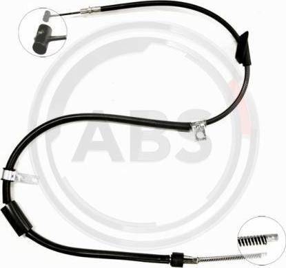 A.B.S. K11316 - Cavo comando, Freno stazionamento www.autoricambit.com