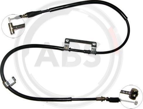 A.B.S. K11247 - Cavo comando, Freno stazionamento www.autoricambit.com