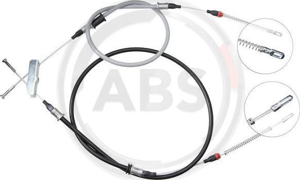 A.B.S. K11275 - Cavo comando, Freno stazionamento www.autoricambit.com