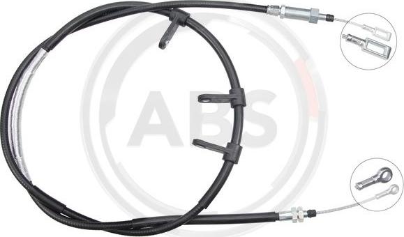 A.B.S. K13984 - Cavo comando, Freno stazionamento www.autoricambit.com