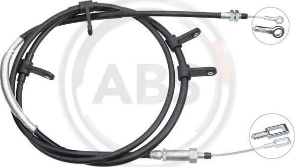 A.B.S. K13985 - Cavo comando, Freno stazionamento www.autoricambit.com